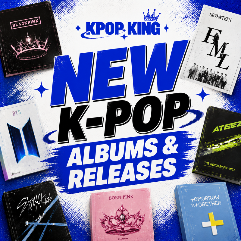 New K-Pop Albums & Releases