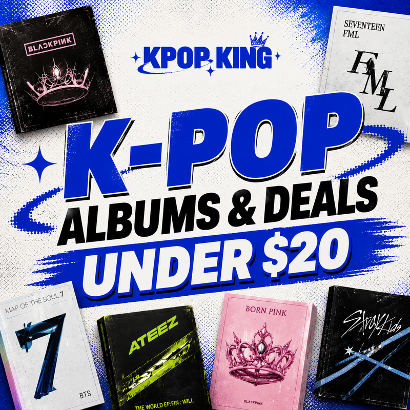 K-Pop Albums & Deals Under $20