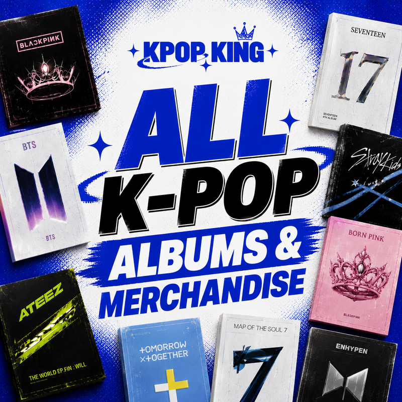 All K-Pop Albums & Merchandise