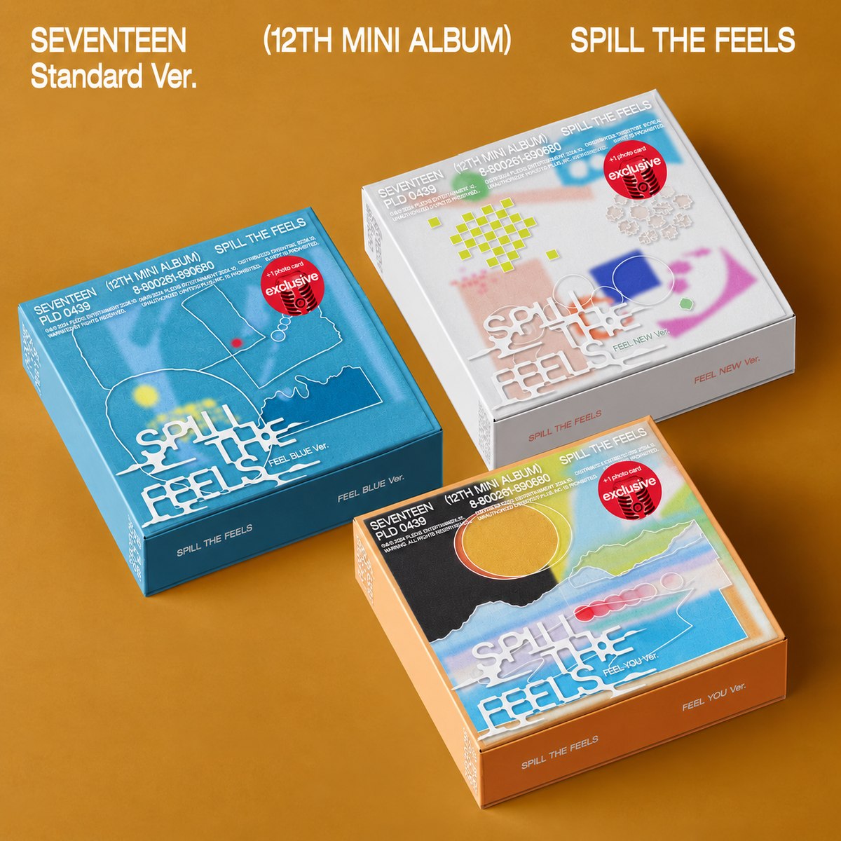 SEVENTEEN SPILL THE FEELS Target Exclusive CD album cover