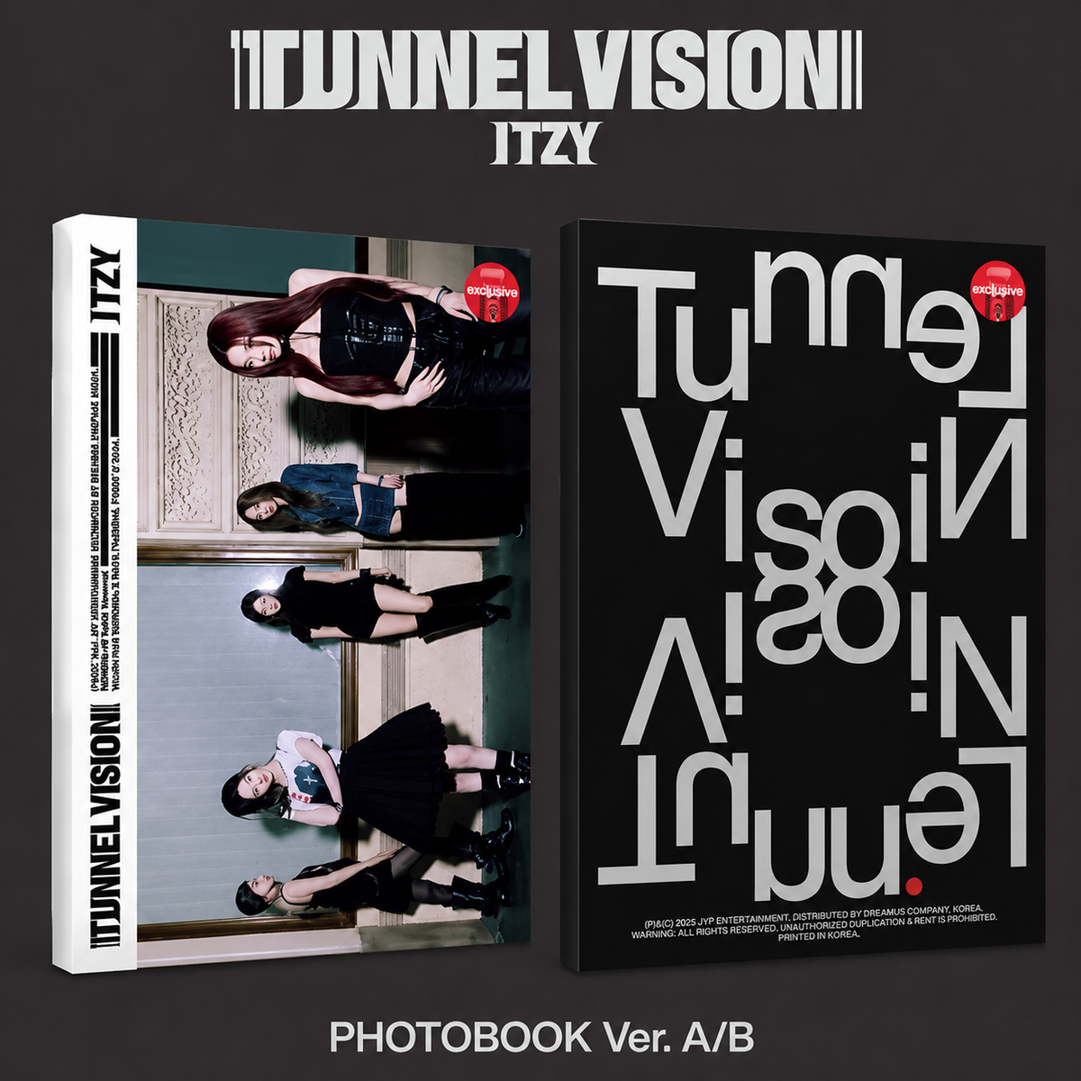 ITZY TUNNEL VISION Target Exclusive (CD) product image
