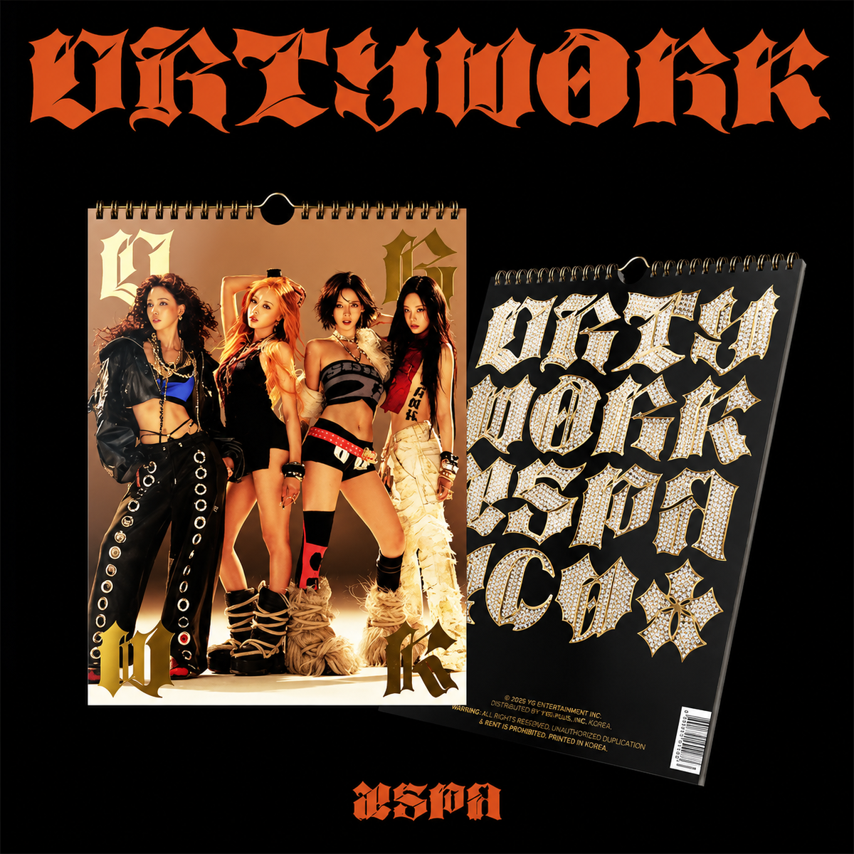 aespa Dirty Work Dirty Worker Ver. (CD) product image