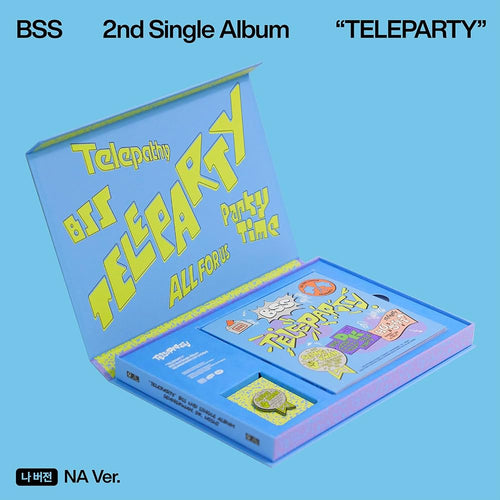 BSS SEVENTEEN TELEPARTY Blue Pink Version CD product image