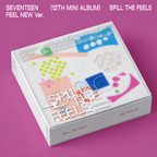 SEVENTEEN SPILL THE FEELS Feel Blue Version CD cover
