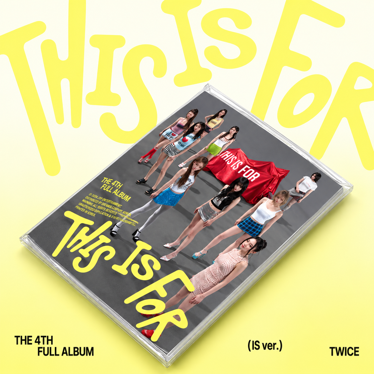 TWICE THIS IS FOR Is Version CD cover