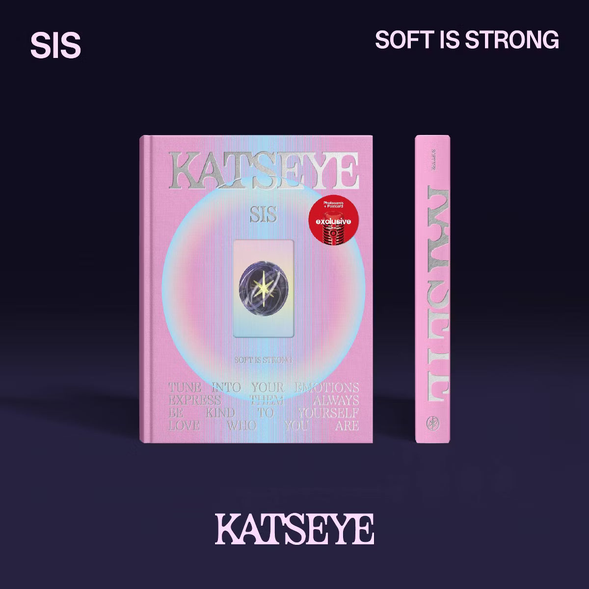 KATSEYE SIS Soft Is Strong Soft Version Target Exclusive CD cover