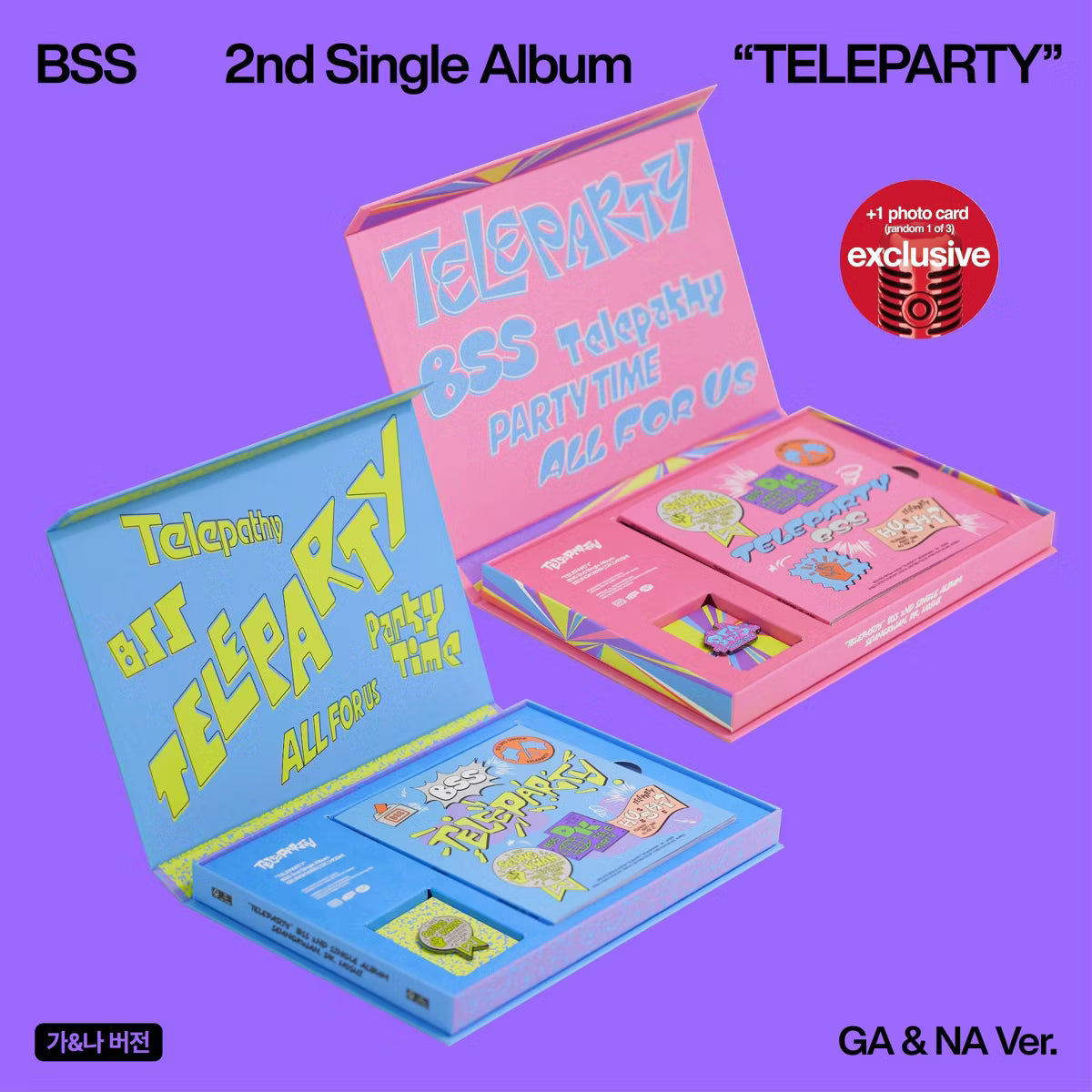BSS SEVENTEEN TELEPARTY Target Exclusive CD album cover