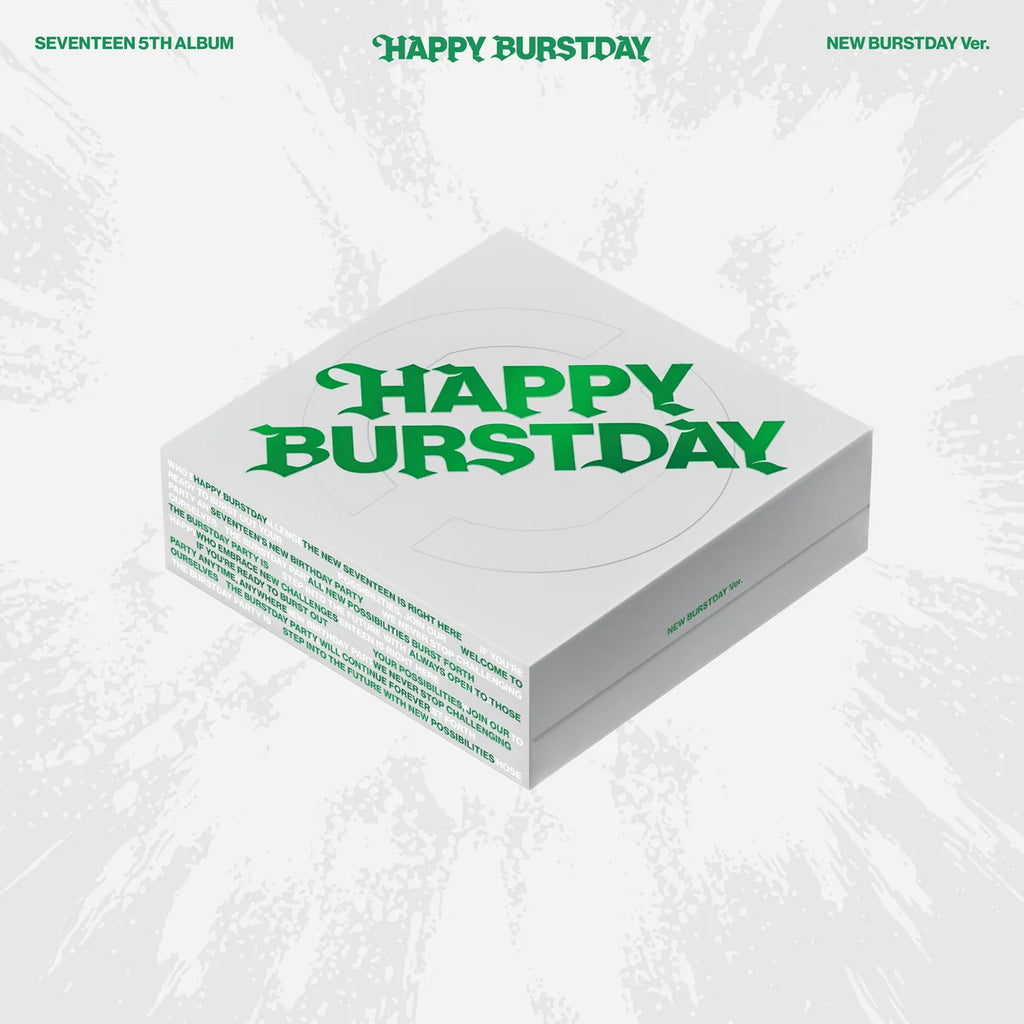 SEVENTEEN 5th Album 'HAPPY BURSTDAY' NEW BURSTDAY Ver.