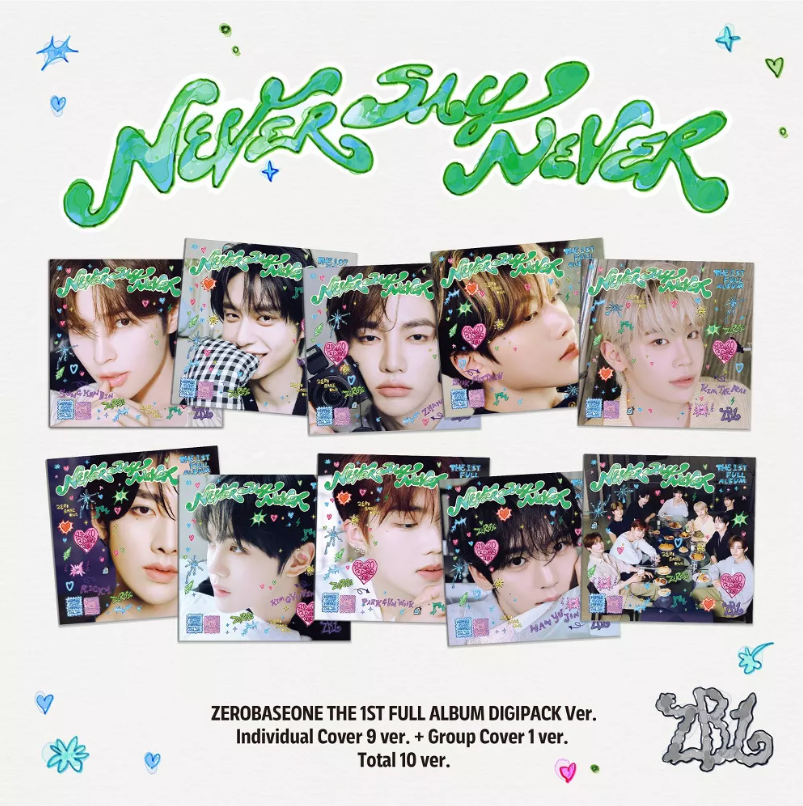 ZEROBASEONE - NEVER SAY NEVER [DIGIPACK ver.] (CD)