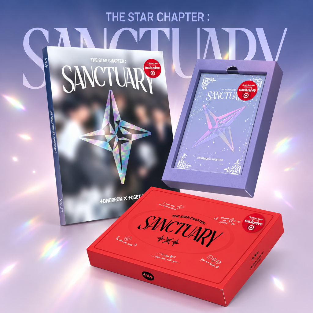 TXT The Star Chapter SANCTUARY Target Exclusive CD album cover