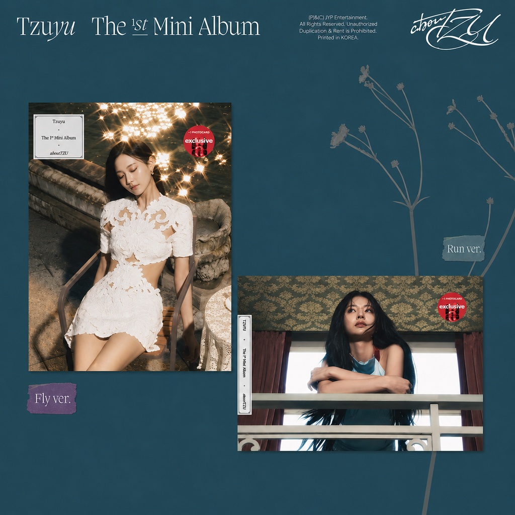 TZUYU (TWICE) abouTZU Run / Fly Ver., Target Exclusive (CD) product image 1