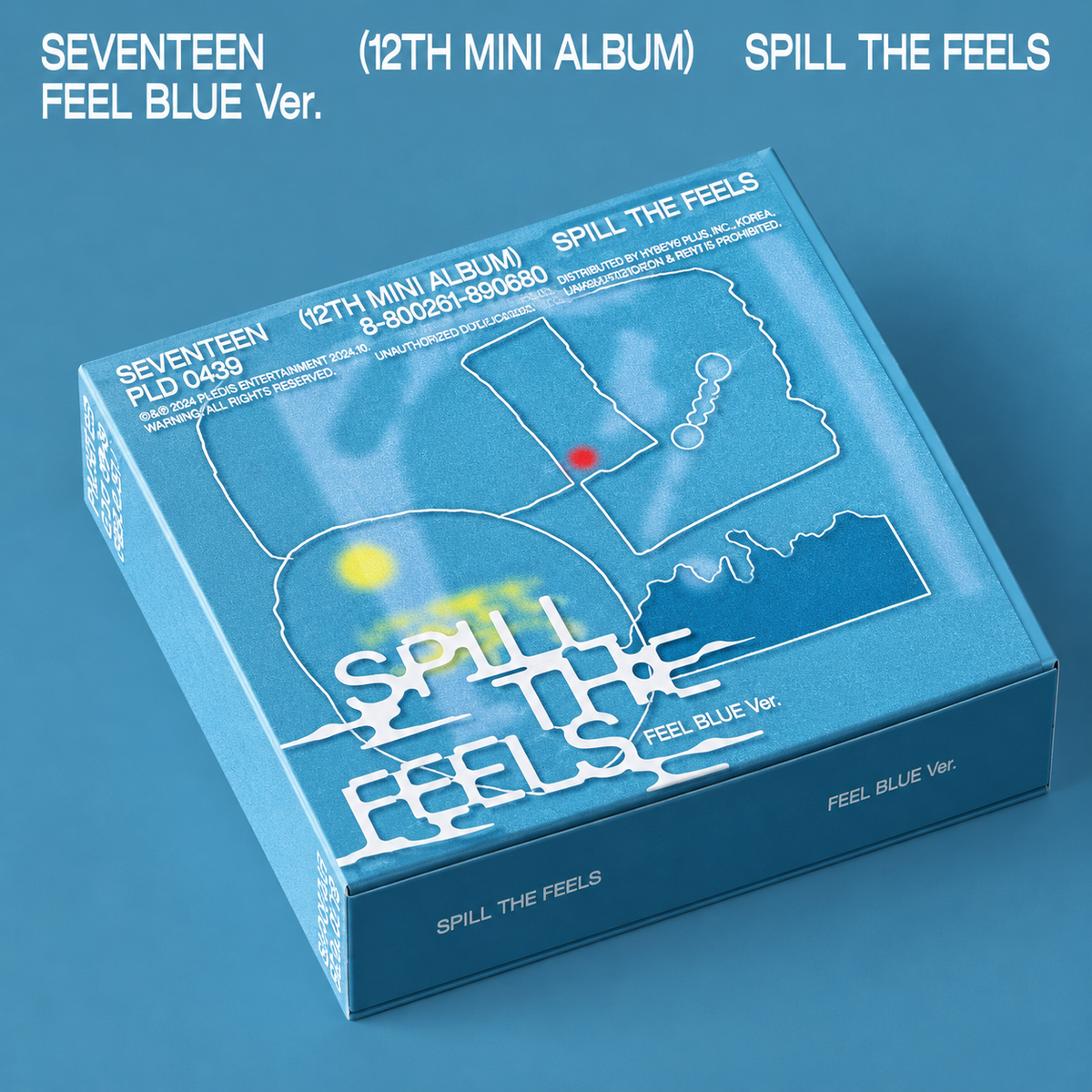 SEVENTEEN SPILL THE FEELS Feel You Version CD cover