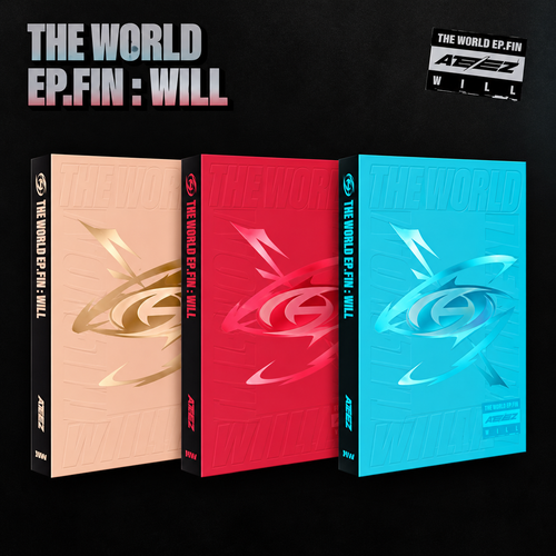 ATEEZ THE WORLD EP.FIN WILL A Diary Z Version CD album cover