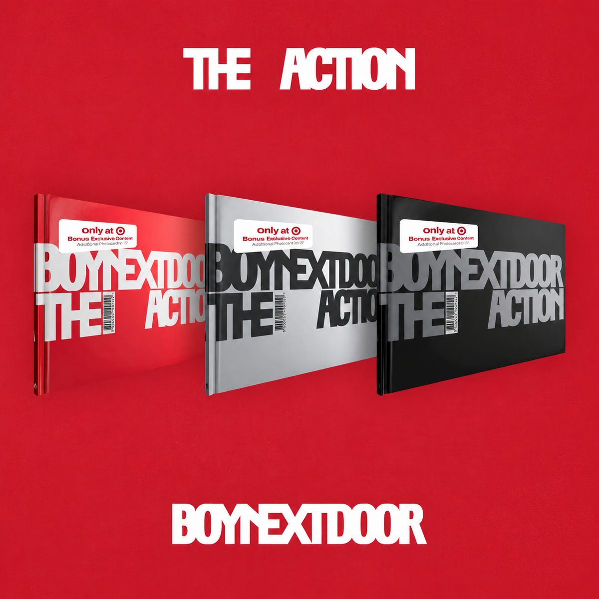 BOYNEXTDOOR The Action Target Exclusive CD album artwork