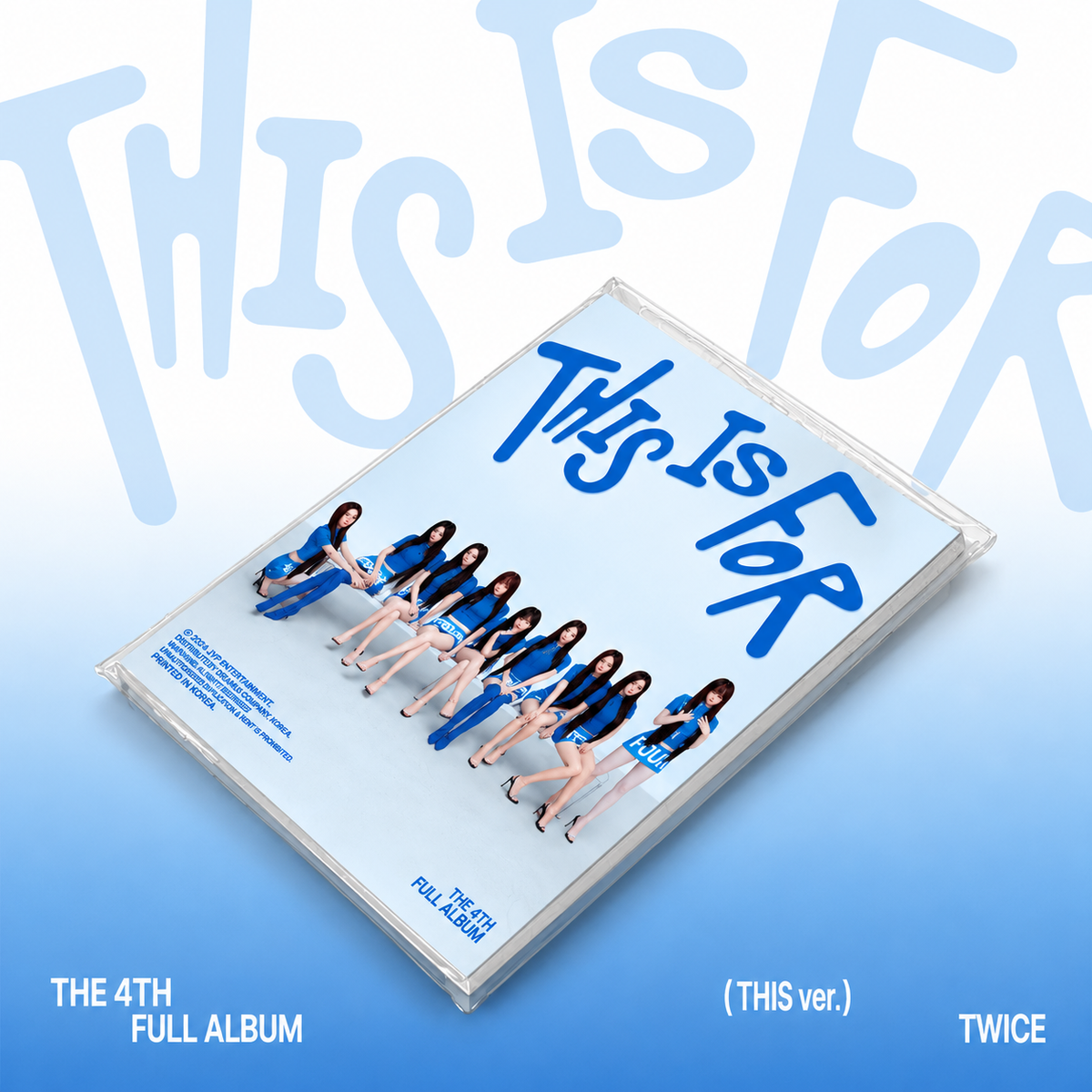TWICE THIS IS FOR This Version CD cover