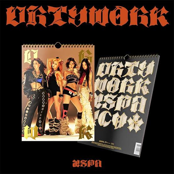 aespa Dirty Work Single Album (Photobook - Dirty Worker Ver.)