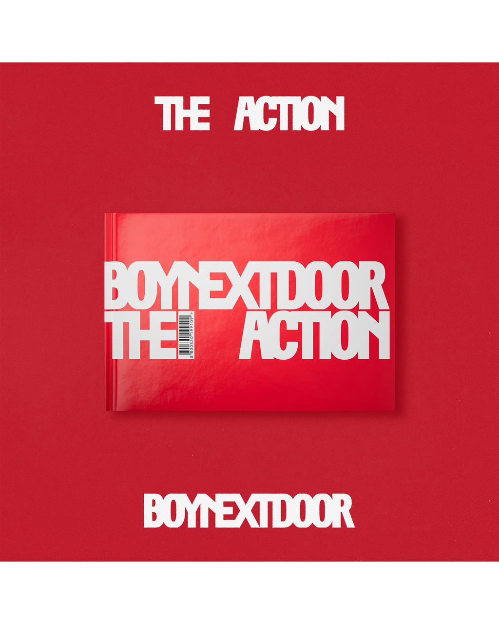 BOYNEXTDOOR The Action Target Exclusive CD packaging