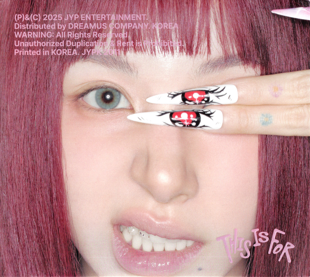 High-resolution authentic TWICE THIS IS FOR Digipack Chaeyoung cover