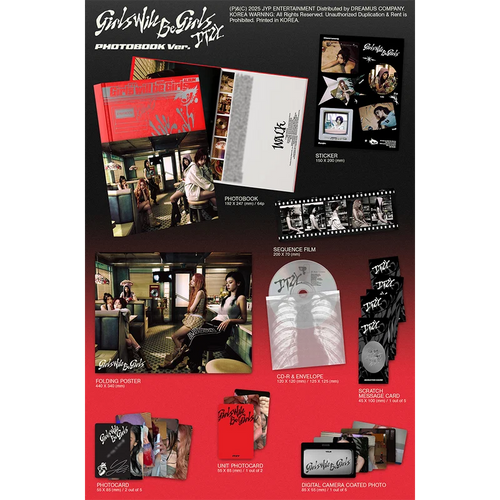 ITZY - Girls Will Be Girls - CD (Photobook Version)